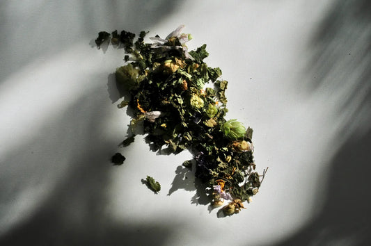 OUUMMM Abendtee - Entspannender Kräutertee mit Hopfen und Lavendel